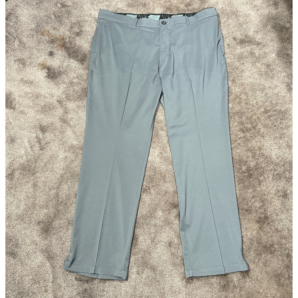 Nike Golf Pants Mens 40x30 Gray Solid Dri-Fit Standard Fit AJ5489-021